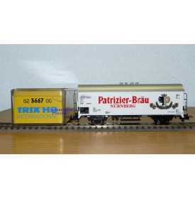 TRIX 52 3667 wagon réfrigérant à bière type lbhlqs PATRIZIER-BRAÜ neuf BO