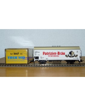 TRIX 52 3667 wagon réfrigérant à bière type lbhlqs PATRIZIER-BRAÜ neuf BO