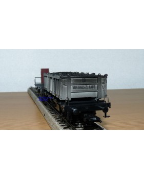 Märklin 48944 wagons plats type Bt 10 conteneurs à bière Königsbacher DB BO