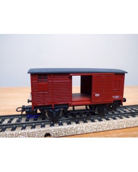 ELECTROTREN 805, wagon couvert ancien  RENFE  BO