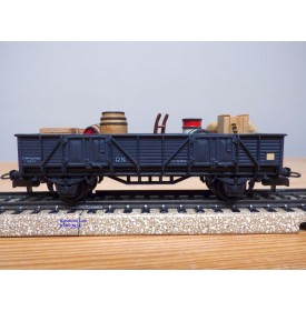 ELECTROTREN  1001 / 9, wagon tombereau   chargement varié RENFE BO
