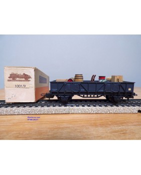ELECTROTREN  1001 / 9, wagon tombereau   chargement varié RENFE BO