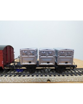 Märklin 48812, coffret  2 wagons et 2 camions Spangenberg-Werke  DR  neuf  BO BO  