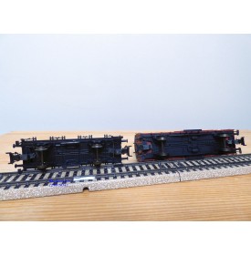 Märklin 48812, coffret  2 wagons et 2 camions Spangenberg-Werke  DR  neuf  BO BO  
