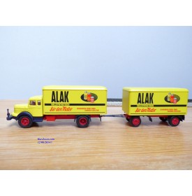 Märklin 48812, coffret  2 wagons et 2 camions Spangenberg-Werke  DR  neuf  BO BO  