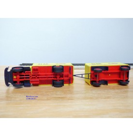 Märklin 48812, coffret  2 wagons et 2 camions Spangenberg-Werke  DR  neuf  BO BO  