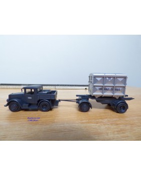 Märklin 48812, coffret  2 wagons et 2 camions Spangenberg-Werke  DR  neuf  BO BO  