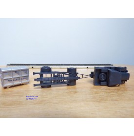 Märklin 48812, coffret  2 wagons et 2 camions Spangenberg-Werke  DR  neuf  BO BO  