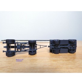 Märklin 48812, coffret  2 wagons et 2 camions Spangenberg-Werke  DR  neuf  BO BO  