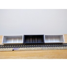 Märklin 47080, wagon plat porte conteneurs   type Sgnss  et conteneurs innofreight    ÖBB  neuf   BO