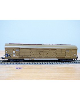 ROCO 4369C, wagon couvert à bogies type GGths Bromberg DR Neuf BO