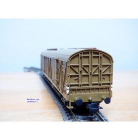 ROCO 4369C wagon couvert à bogies type GGths Bromberg DR Neuf BO