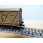 ROCO 4369C, wagon couvert à bogies type GGths Bromberg DR Neuf BO