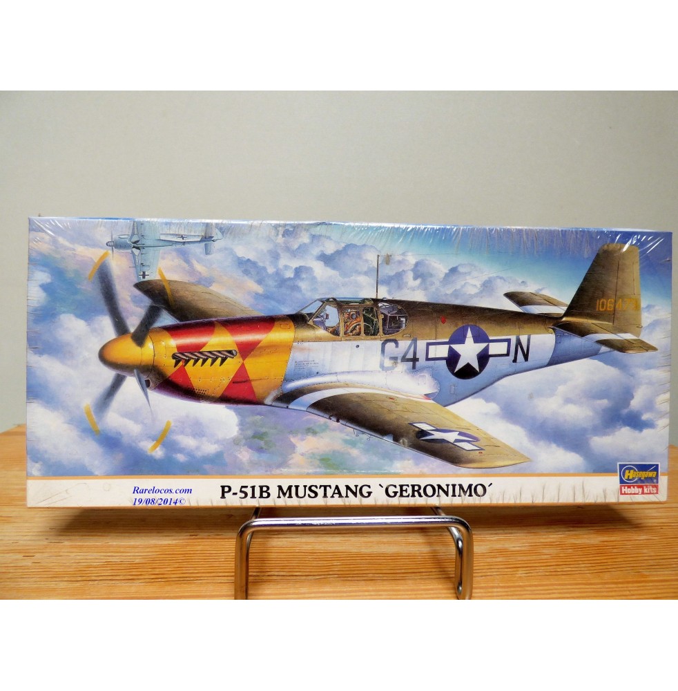 TAMIYA  00279, chasseur américain North American P-51B  " Geronimo "  Neuf  BO 1/72