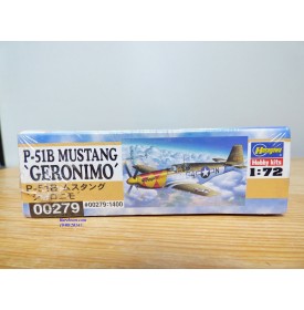 TAMIYA  00279, chasseur américain North American P-51B  " Geronimo "  Neuf  BO 1/72