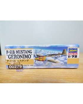 TAMIYA  00279, chasseur américain North American P-51B  " Geronimo "  Neuf  BO 1/72