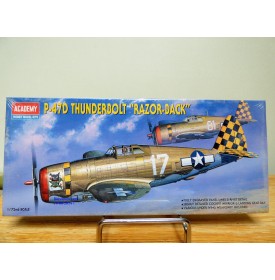 ACADEMY 2175, chasseur américain  REPUBLIC P-47D THUNDERBOLT Razorback neuf  BO 1/72