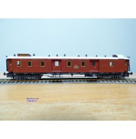 TRIX  52 3792 ,  fourgon à bagages  en teck  CIWL  Balkanzug  N° 1205  Neuf   BO