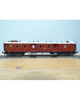 TRIX  52 3792 ,  fourgon à bagages  en teck  CIWL  Balkanzug  N° 1205  Neuf   BO
