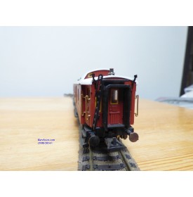 TRIX  52 3792 ,  fourgon à bagages  en teck  CIWL  Balkanzug  N° 1205  Neuf   BO
