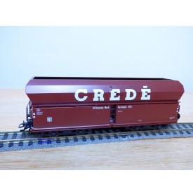 TRIX 23918, wagon trémie à déchargement automatique type Fals  CREDE   Neuf   BO