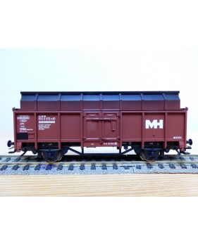TRIX 24422, coffret 2 wagons tombereau à rehauusse transport de coke Max Hütte  DB   Neuf   BO