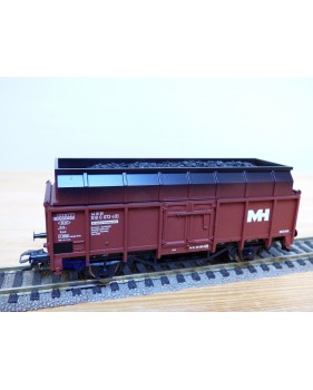 TRIX 24422, coffret 2 wagons tombereau à rehauusse transport de coke Max Hütte  DB   Neuf   BO