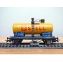 RIVAROSSI  2051, wagon citerne  nettoyeur de voie  SHELL  FS   BO