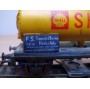 RIVAROSSI  2051, wagon citerne  nettoyeur de voie  SHELL  FS   BO