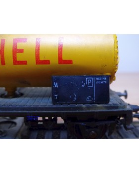 RIVAROSSI  2051, wagon citerne  nettoyeur de voie  SHELL  FS   BO