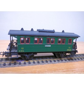 ELECTROTREN 1501, voiture ancienne 3 ème Cl.   MZA   BO