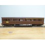 RIVAROSSI  2507, voiture à portières latérales mixte 1/2  Cl. type ABz  N° : 58408  FS 