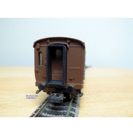 RIVAROSSI  2507, voiture à portières latérales mixte 1/2  Cl. type ABz  N° : 58408  FS 