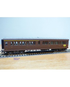 RIVAROSSI  2507, voiture à portières latérales mixte 1/2  Cl. type ABz  N° : 58408  FS 