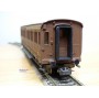 RIVAROSSI  2507, voiture à portières latérales mixte 1/2  Cl. type ABz  N° : 58408  FS 