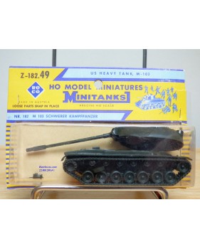 ROCO Minitanks Z-182.49, char lourd  américain M 103  Neuf  BO 1/87 HO