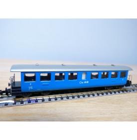 ERIAM 242, voiture à plate formes d'extrémité dite Seetal de 2 ème Cl.  Oebb  neuf   BO