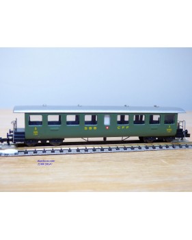 ERIAM 243, voiture à plate formes d'extrémité dite Seetal de 2 ème Cl.  SBB   neuf   BO