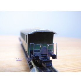 ERIAM 251, voiture à plate formes d'extrémité dite Seetal mixte de 1 /2  Cl. Südostbahn   SOB   neuf   BO