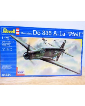 REVELL 04324, chasseur push - pull allemand DORNIER Do 335 A-1a Pfeil   Neuf  BO 1/722