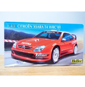 HELLER  80195, Citroën Xsara  T4  WRC  2001  Neuf  BO 1/ 43