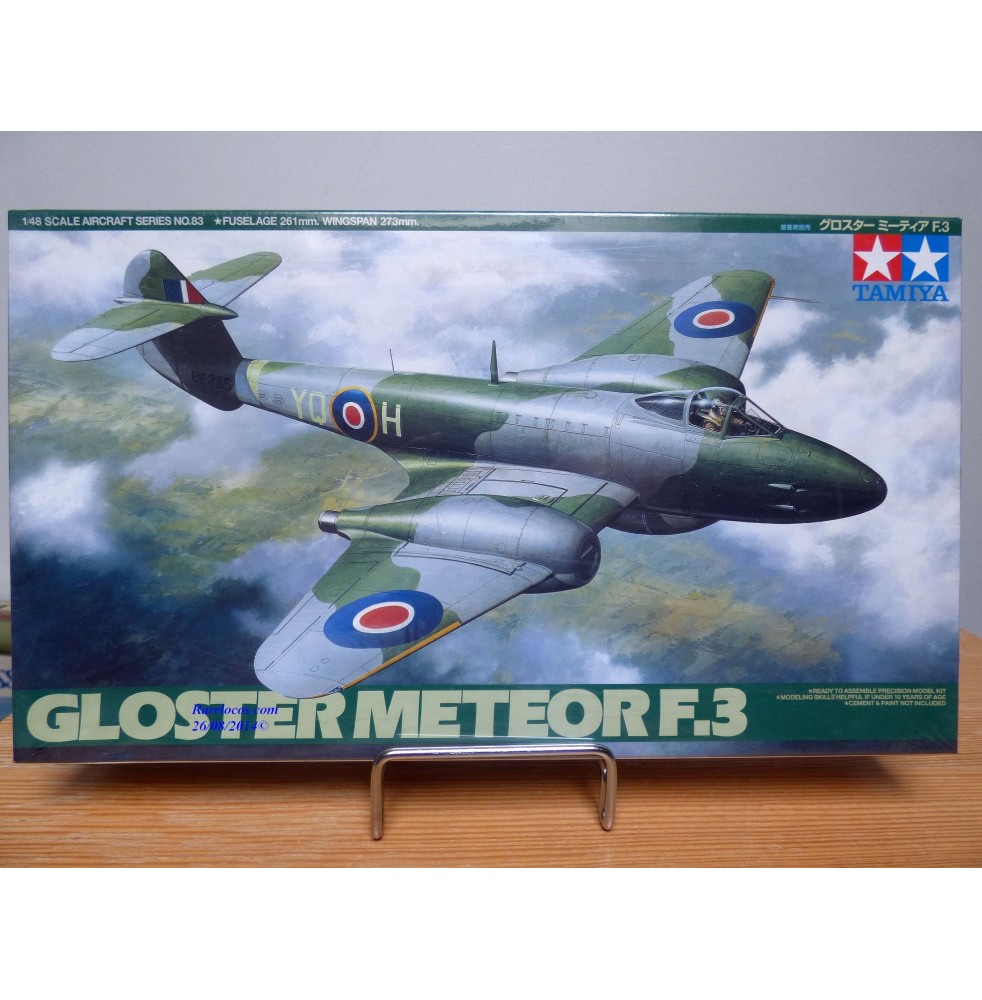 TAMIYA   61083  GLOSTER METEOR F.3  Neuf  BO 1/48
