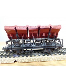 Märklin 4635, wagon à bennes basculantes type Ommi 51 DB BO
