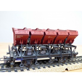 Märklin 4635, wagon à bennes basculantes type Ommi 51 DB BO