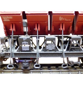 Märklin 4635, wagon à bennes basculantes type Ommi 51 DB BO