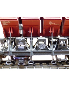 Märklin 4635, wagon à bennes basculantes type Ommi 51 DB BO