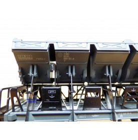 Märklin 4721, wagon à bennes basculantes ( Muldenkippwagen )  type F  CFL BO