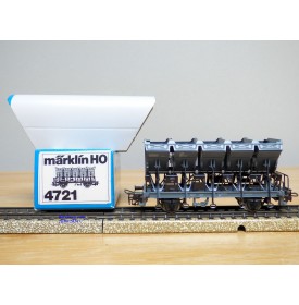 Märklin 48944 wagons plats type Bt 10 conteneurs à bière Königsbacher DB BO