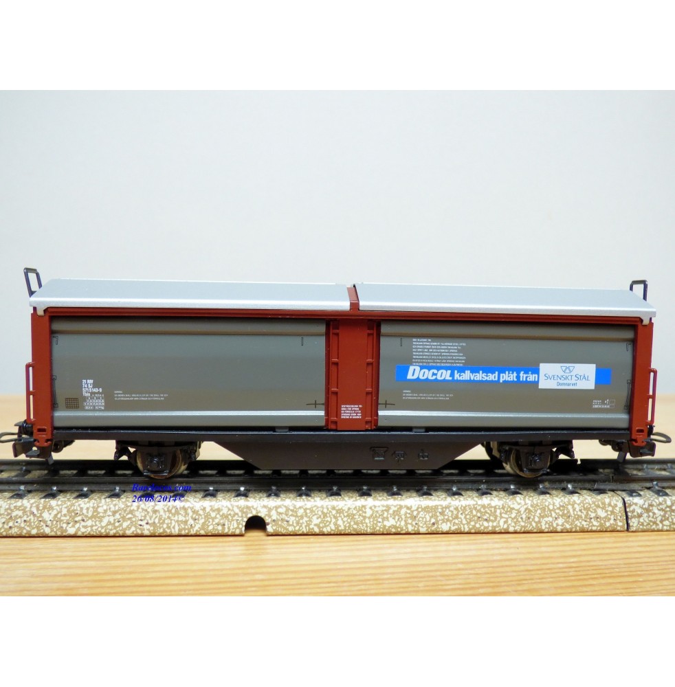 Märklin 48944 wagons plats type Bt 10 conteneurs à bière Königsbacher DB BO