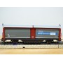 Märklin 4729, wagon à toits et parois coulissants type Tbis  DOCOL  SVENSKT  STAL neuf  BO